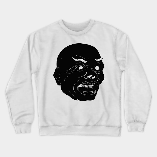 Masque Grotesque Crewneck Sweatshirt by olemanner